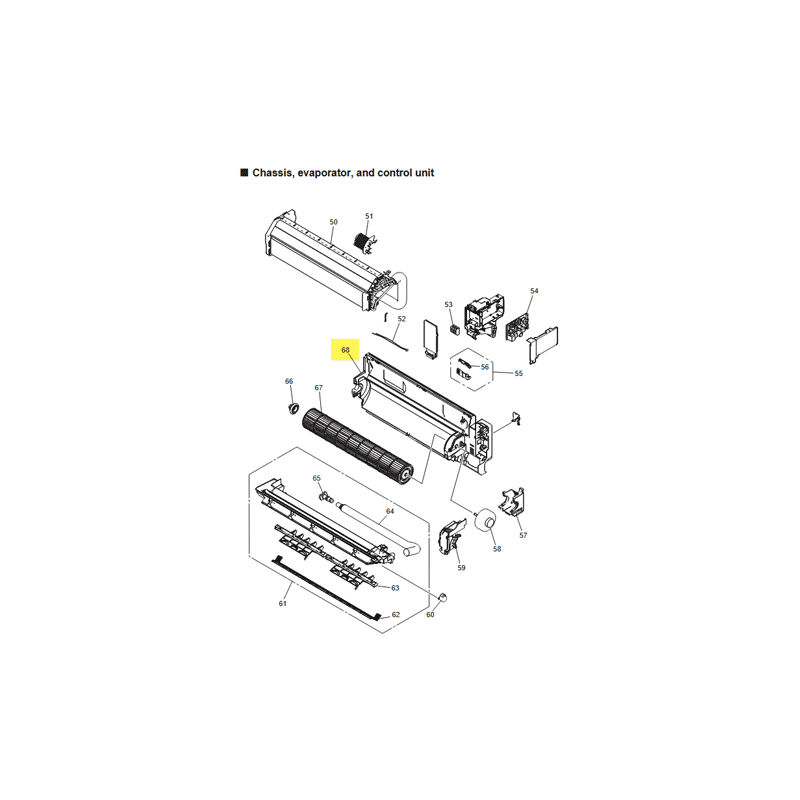 FUJITSU K9333882055 aka 9333882055 Base assy
