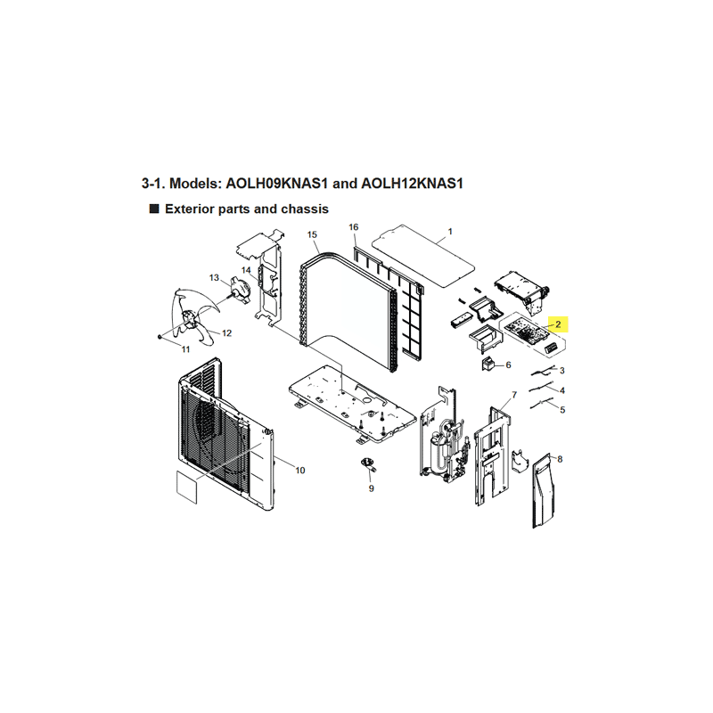 FUJITSU K9709689998  aka 9709689998 Main PCB (12 model)