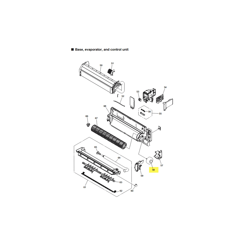 FUJITSU K9604163005 aka 9604163005 MOTOR DC BRUSHLESS MFD-Z30YF2W A2L