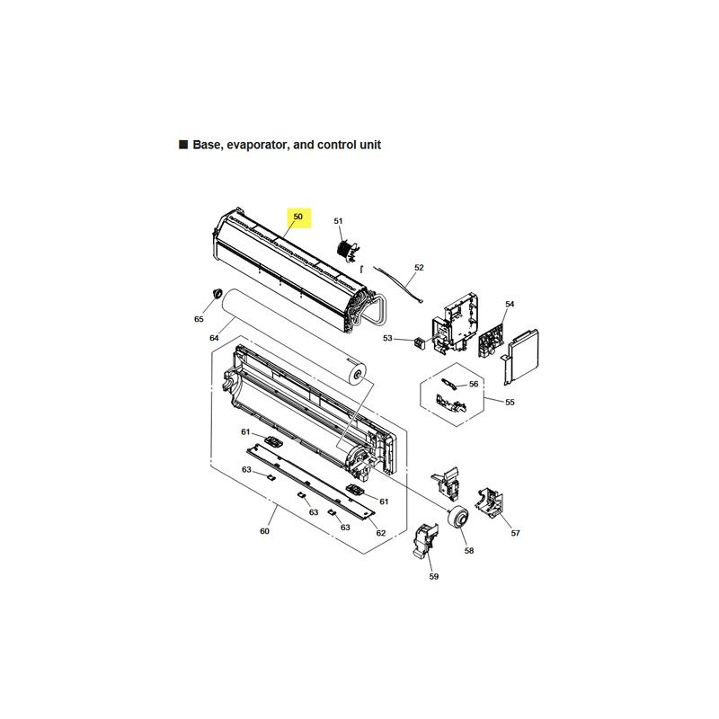 FUJITSU K9362077118 aka 9362077118 EVAPORATOR TA A2L