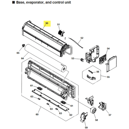 FUJITSU K9362077118 aka 9362077118 EVAPORATOR TA A2L