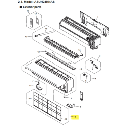 FUJITSU K9384977755 aka 9384977755 FRONT PANEL TA A2L