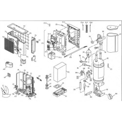 DAIKIN 142657J Body/ Four-Way Valve