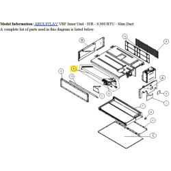 FUJITSU K9380682264 aka 9380682264 EVAPORATOR TA ARUL VR2 DW