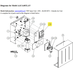 FUJITSU K9709373064 aka 9709373064 COMMUNICATION PCB IN VAB/ARUX/H K11AI-1600HSE-CA1 A2L