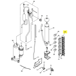 FUJITSU K9384866127 aka 9384866127 VALVE UNIT TA (Gas Pipe Valve + Liquid Pipe Valve) A2L
