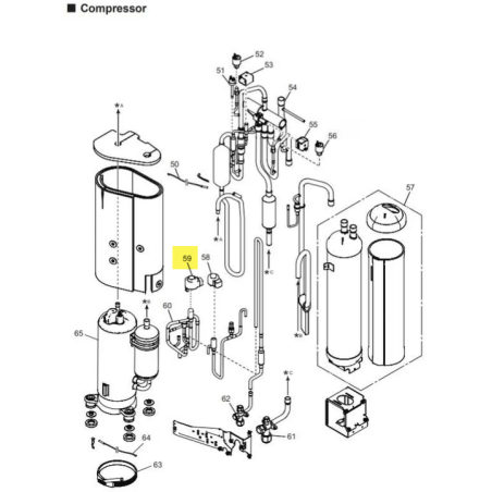 FUJITSU K9970222054 aka 9970222054 COIL EXPANSION VALVE PQ-M10012-001743 L 750 A2L