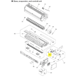 FUJITSU K9318749007 aka 9318749007 GEAR A LOUVER ASU9~15RLS3 A2L