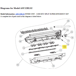 FUJITSU K9318886009 aka 9318886009 HOLDER LOUVER ASU**RLS2