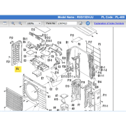 DAIKIN 139741J SIDE PLATE (LEFT)