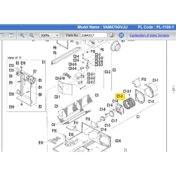 DAIKIN 2384317 FAN ROTOR