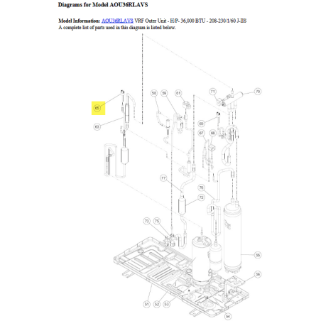 FUJITSU K9970178221 aka 9970178221 SENSOR HP HVAB NSK-BH050D-B44