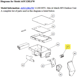 FUJITSU K9703874055 aka 9703874055 TERMINAL 5P HFI-RLS