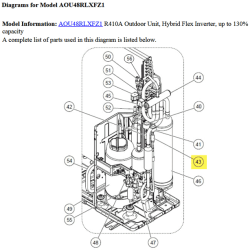 FUJITSU K9380060109 aka 9380060109 EXPANSION VALVE B ASSY HFI