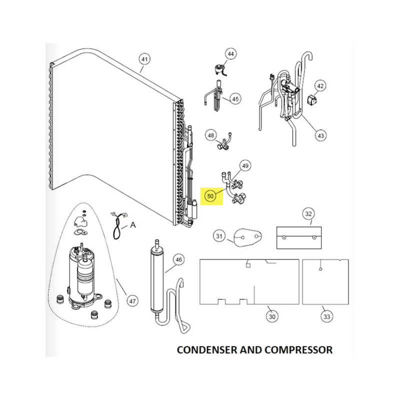 FUJITSU K9374470136 aka 9374470136 VALVE 3-WAY SA HY AOU18RGLX