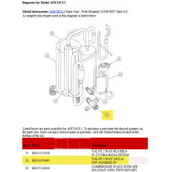 FUJITSU K9331674003 aka 9331674003 VALVE 3 WAY 24CL1