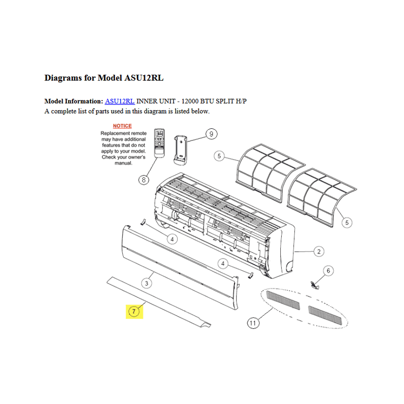 FUJITSU K9316561007  aka 9316561007 PANEL COVER RL DW