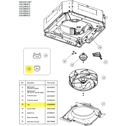 FUJITSU K9356998009 aka 9356998009 NUT-A PROPELLER HVR2