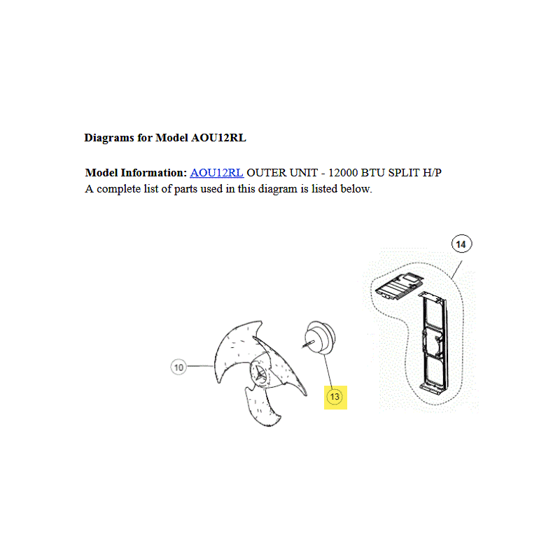 FUJITSU K9602873005 aka 9602873005 MOTOR DC BRUSHLESS w/ Screws
