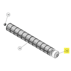 FUJITSU K9603253035 aka 9603253035 MOTOR DC BRUSHLESS 9~15RLS