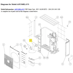 FUJITSU K9604173011 aka 9604173011 MOTOR DC BRUSHLESS HVAB
