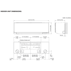 FUJITSU 09KNAS1 9,000 BTU 18 SEER2 Altair 300 Heat Pump & Air Conditioner Mini Split ASUH09KNAS & AOUH09KNAS1 (208/230 V~ 60 Hz)