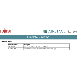 FUJITSU 24KNAS1 22,000 BTU 20 SEER2 Altair 300 Ductless R32 Heat Pump Air Conditioner Mini Split ASUH24KNAS & AOUH24KNAS1