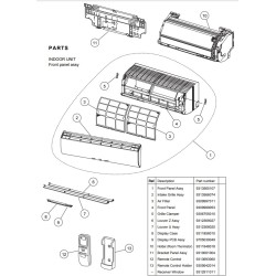 FUJITSU 9311858010 CASE DISPLAY RAC RLAV HVAB