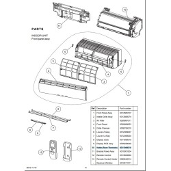 FUJITSU 9311858010 CASE DISPLAY RAC RLAV HVAB