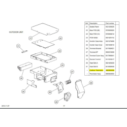 FUJITSU 9900565008 THERMISTOR OUTDOOR TEMP RL2