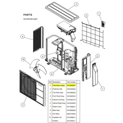 FUJITSU 9313954031 HOLDER TH RLS2H/FH