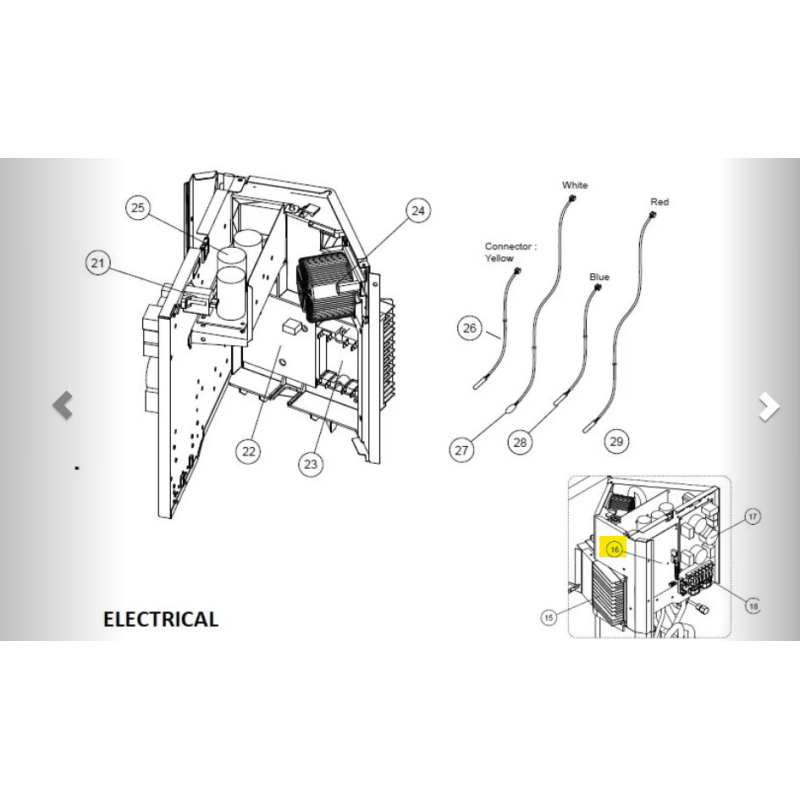 FUJITSU 9708511887 CONTROL PCB ASSY HY