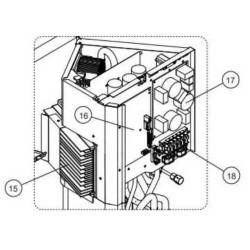 FUJITSU 9708511894 CONTROL PCB 24RGLX HY
