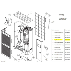 FUJITSU 9374417056 TOP PANEL DW