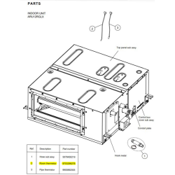 FUJITSU K9703299278 aka 9703299278 THERMISTOR ROOM HY