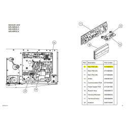 FUJITSU K9710995675  aka 9710995675  CONTROLLER PCB HY