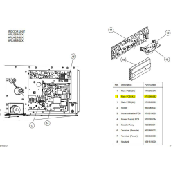 FUJITSU K9710995682 aka 9710995682 CONTROLLER PCB HY
