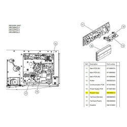 FUJITSU K9900898014 aka 9900898014 REACTOR ASSY HY