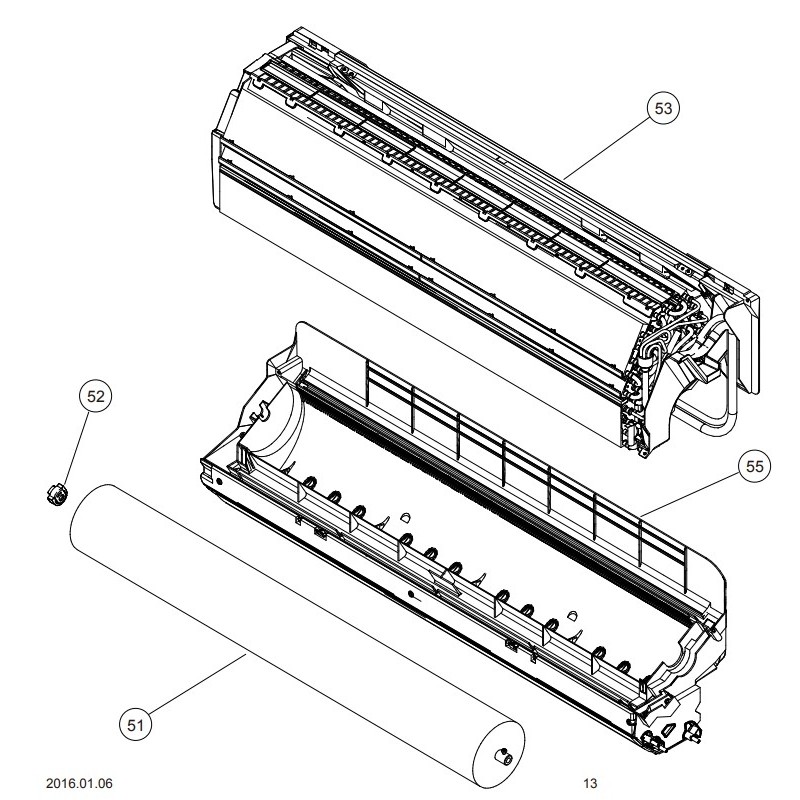 FUJITSU K9315338433 aka 9315338433  EVAPORATOR TA RLF/RLB DW HY