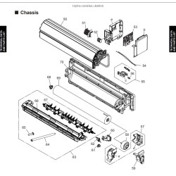 FUJITSU K9383735059 aka 9383735059 EVAPORATOR TA-ASUG15LZAS DW