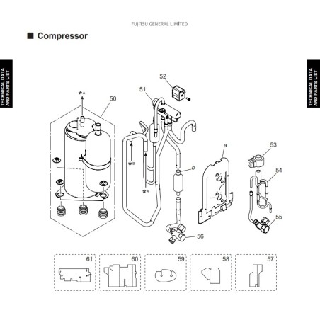 FUJITSU K9322850010  aka 9322850010 VALVE 3-WAY HY