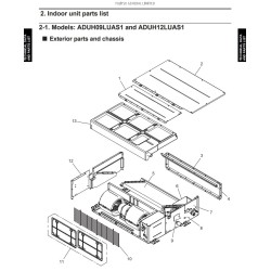 FUJITSU K9380042006 aka 9380042006 OUTLET FRAME ARUL7~14 HVII