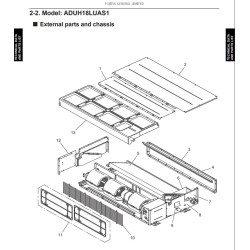 FUJITSU K9380042013 aka 9380042013 OUTLET FRAME SA ARUL18RLAV VII