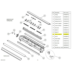 FUJITSU K9316208018 aka 9316208018 R AND L LOUVER U AGU9~15RLF