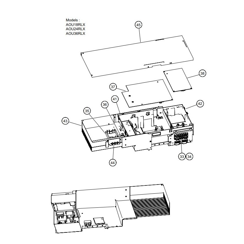 FUJITSU K9375140014 aka 9375140014 BOX C INVERTER RPAC+