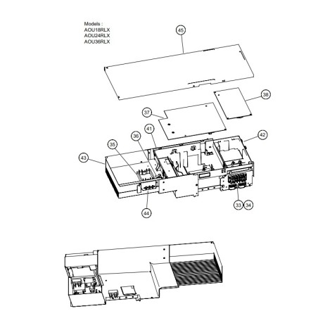 FUJITSU K9375140014 aka 9375140014 BOX C INVERTER RPAC+