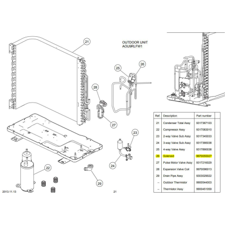FUJITSU K9317345033 aka 9317345033 VALVE 2 WAY 9RLFW1