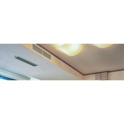 Daikin 12,000 btu 15.5 SEER Heat Pump & Air Conditioner Slim Duct Built-in Concealed Ceiling  FDXS12LVJU / RXS12LVJU