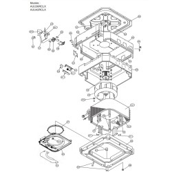 FUJITSU K9362810012 aka 9362810012 TURBO FAN ASSY AUU18/24RCLX DW