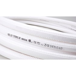 3/8 inch x 50 ft. Line Set Mueller Streamline HVAC Copper Refrigerant Pipes with DURAGUARD PE Insulation